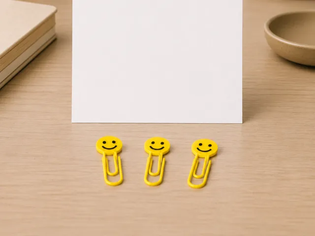 Büroklammer Smiley Emoji