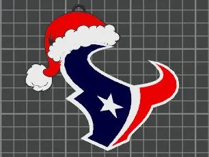 Houston Texans Christmas Ornament