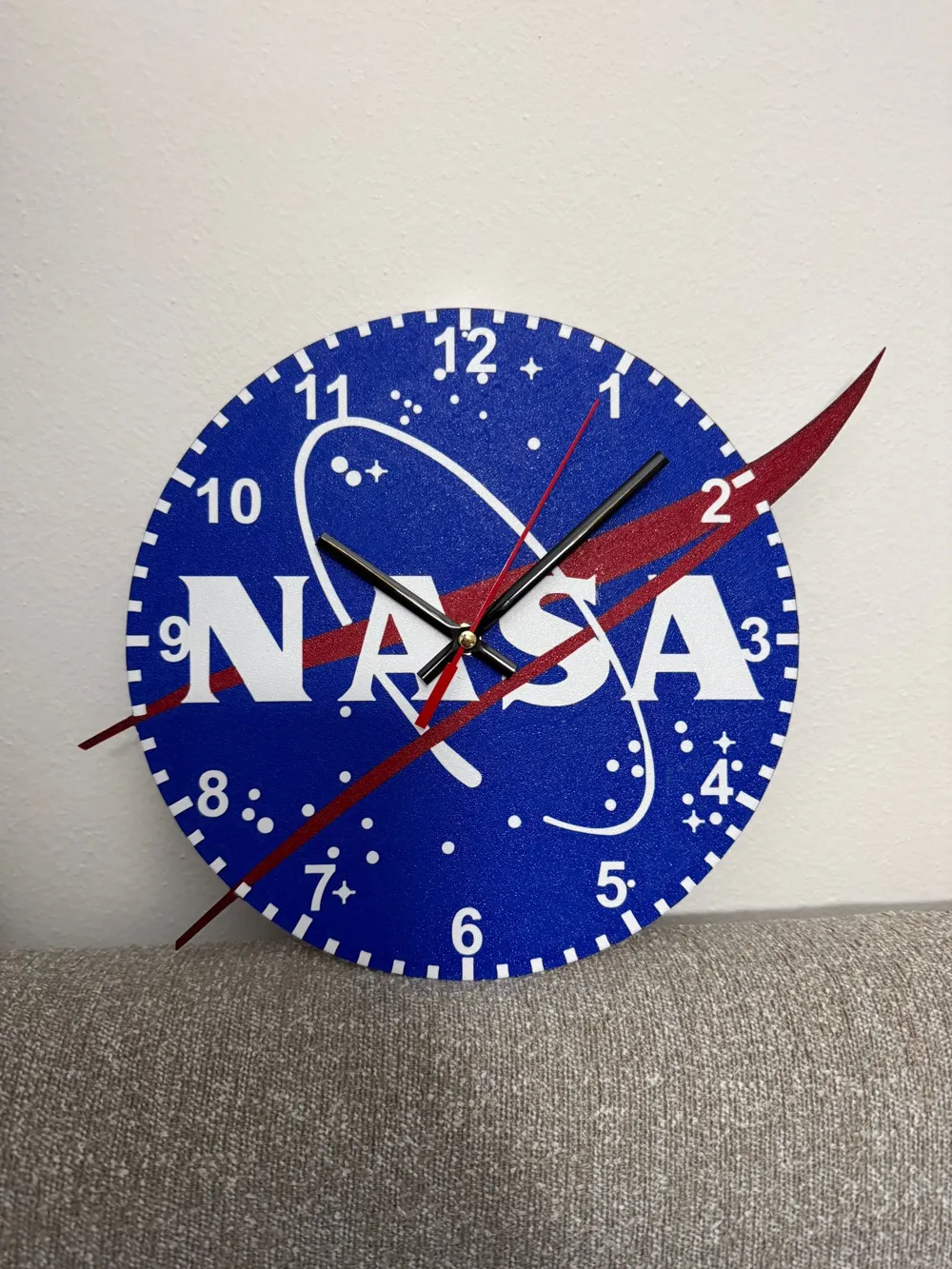 Clock Icon Nasa clock nasa - Free 3D Print Model - MakerWorld