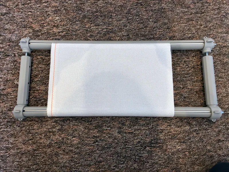 Cross-stitch frame
