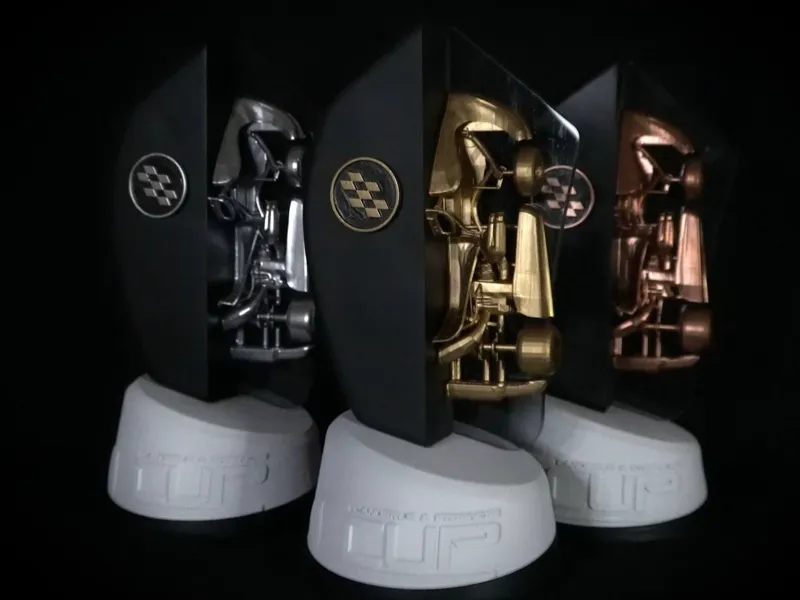 Customizable Racing Trophy