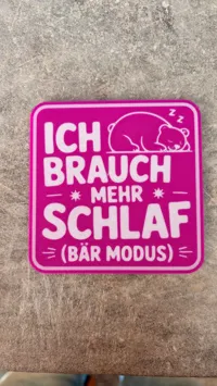 0.2mm layer, 2 walls, 15% infill Ich brauche mehr Schlaf