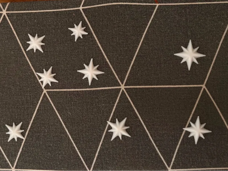 3d star for general decoration, various size