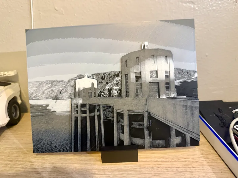 Hoover Dam Nevada Intake Towers - Hue Forge Chroma