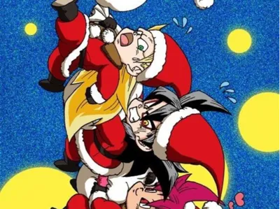 Goku Christmas Frame Part 2