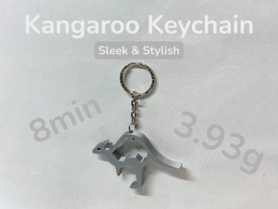 Kangaroo Keychain