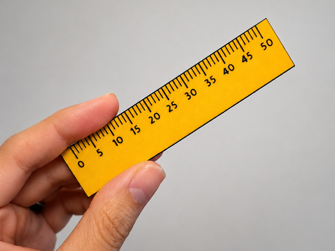 Sewing Scale Ruler for Miniature Patternmaking