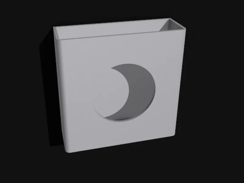 IKEA Shortcut Button – Housing with Front Opening