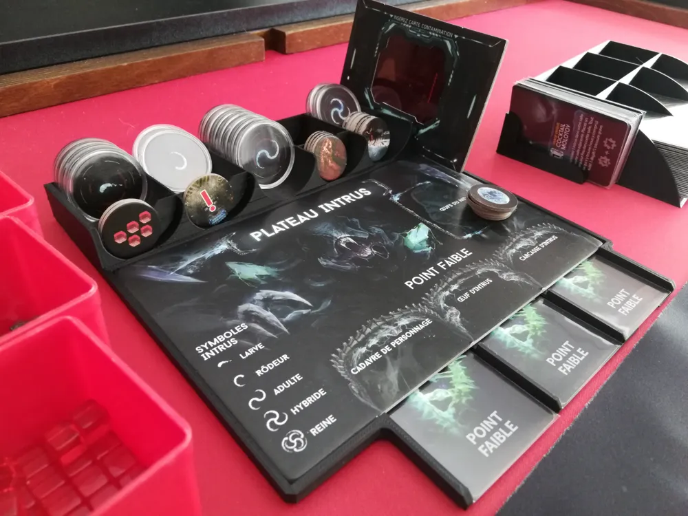 Intruders board + Token holder - Nemesis Game by Kochmanski MakerWorld ...