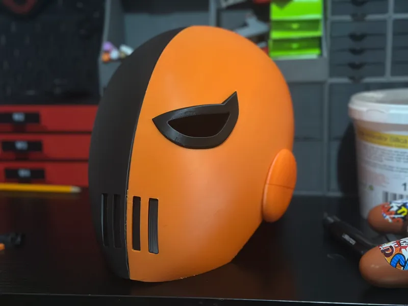 DC Teen Titans Deathstroke Helmet Cosplay Prop