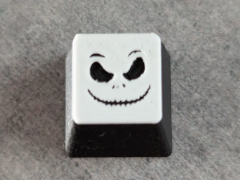 Skeleton jack keycap