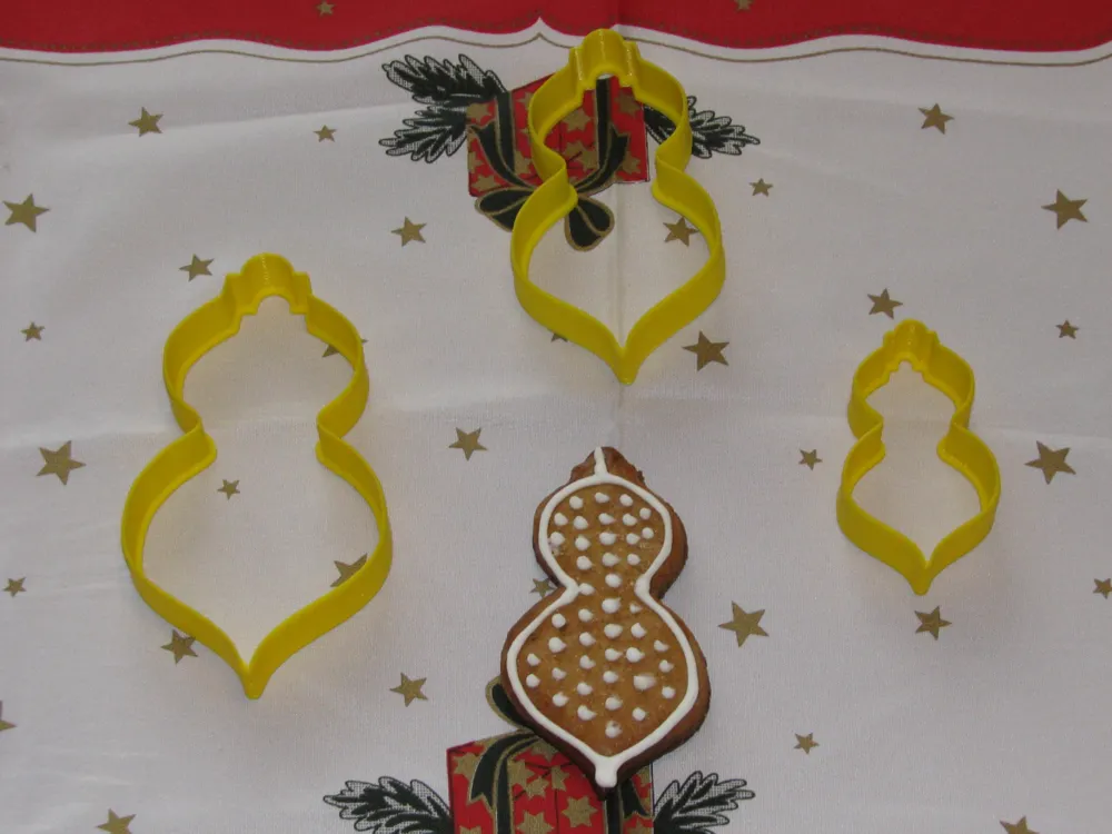 Christmas ornament gingerbread or cookie cutter by 3D-decor.cz - MakerWorld