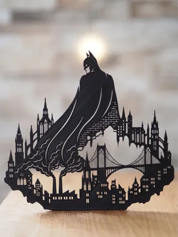 Estante o repisa: Gotham Guardian Silhouette - Batman — vista de referencia 2
