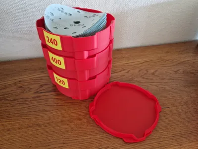 Sanding Disc Organizer – 150mm / 6”