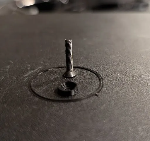 M3 countersunk beveled washer