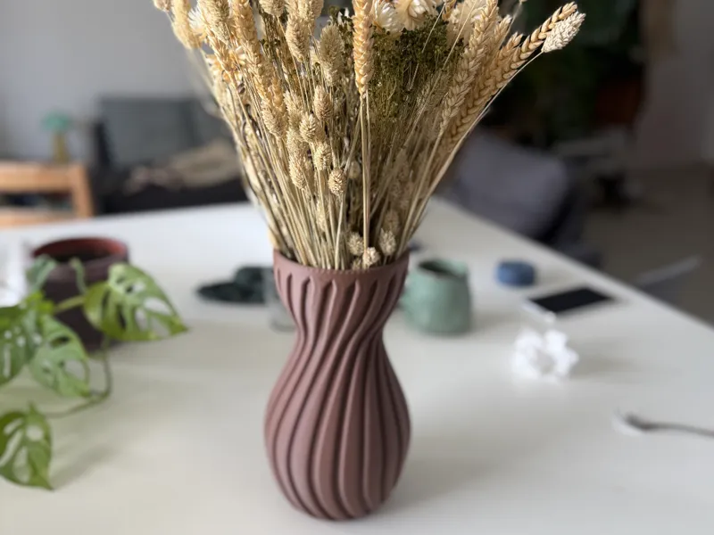 Vase pour plantes sèches