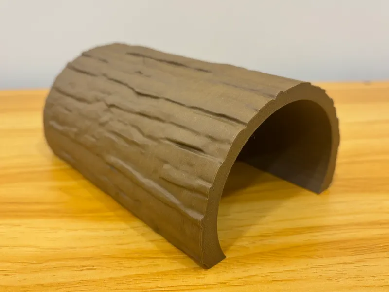 Wood Log Reptile Hide
