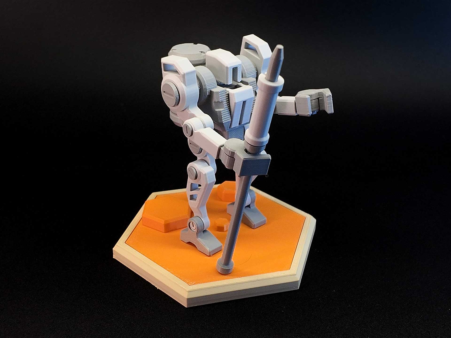 Miniatura 2 do modelo 3D 麦斯星·拓荒者|勘探机甲