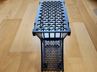 Modular stackable Slim Shelf