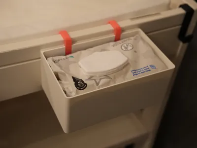 IKEA Gulliver Changing Table Kirkland Wipe Holder