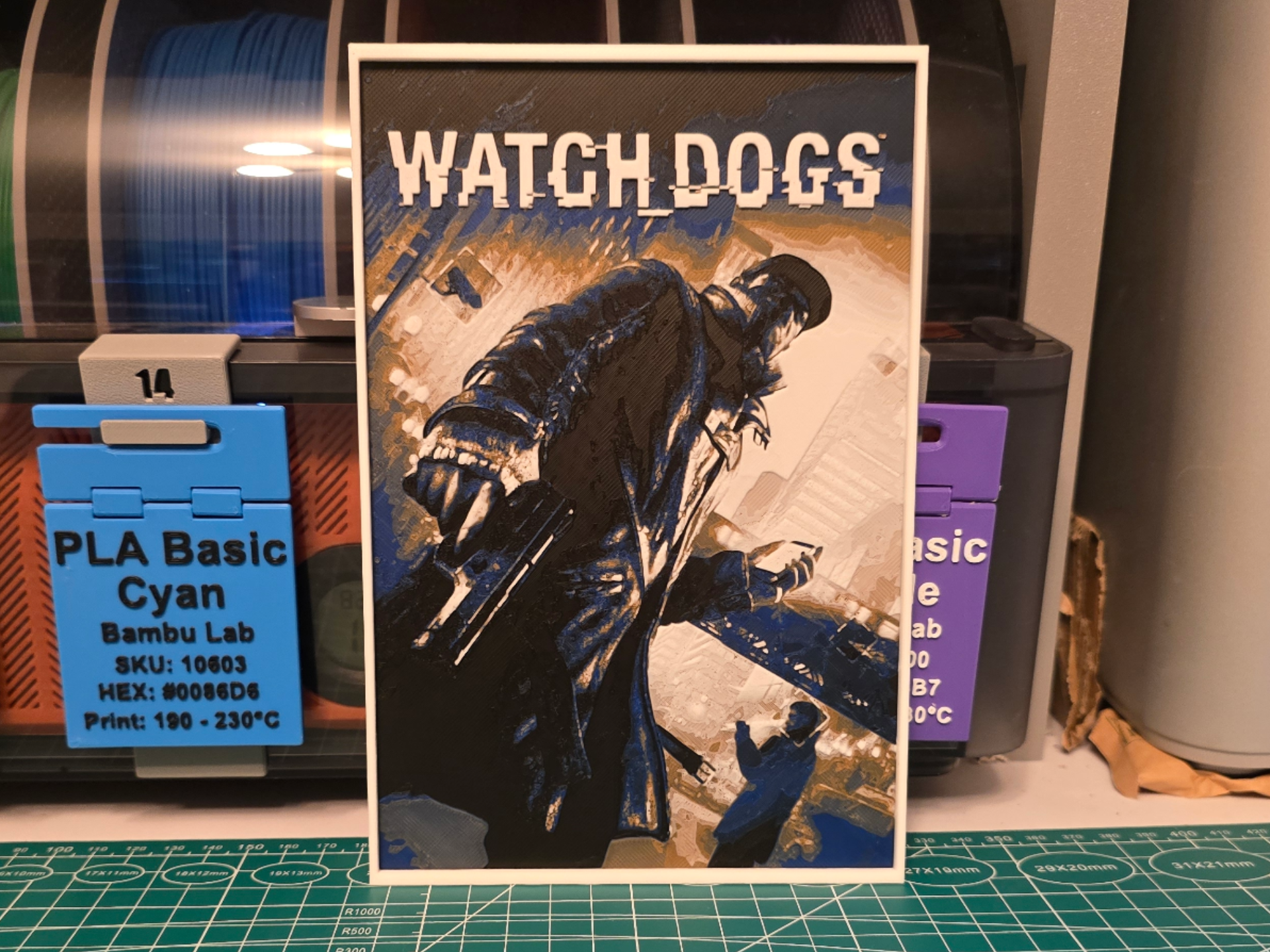 Watch Dogs Game Poster - Hueforge Art