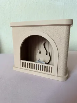 Modelo para impresión 3D: Cozy Kamin – LED-Teelicht Deko — vista de referencia 5