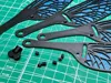 (Split Snap-Fit Version)Biomimetic Dragonfly Wing Fan