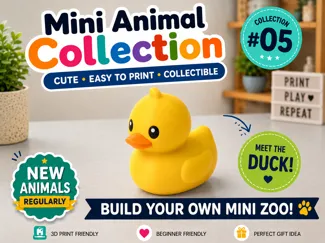 Mini Duck – Collection Mini Animal #05