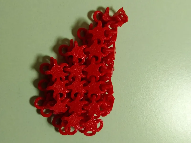 Heart made of Fabric
