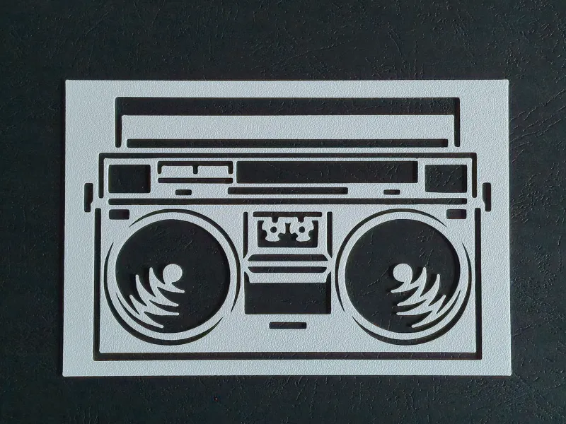 stencil stereo