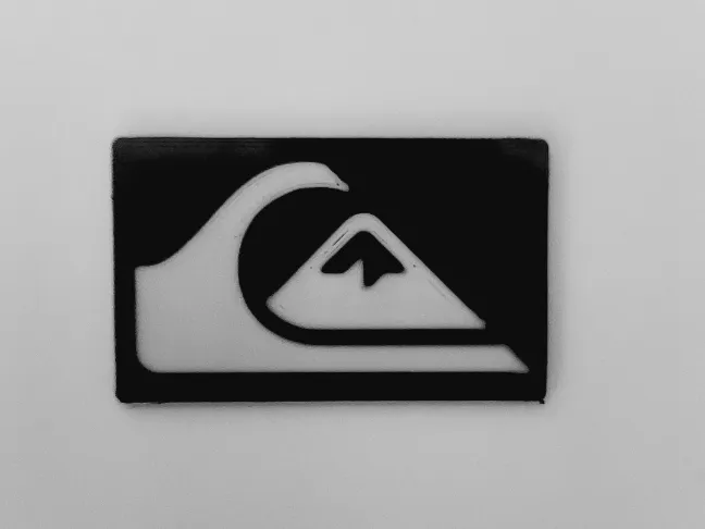 Quicksilver magnet or wall art decor