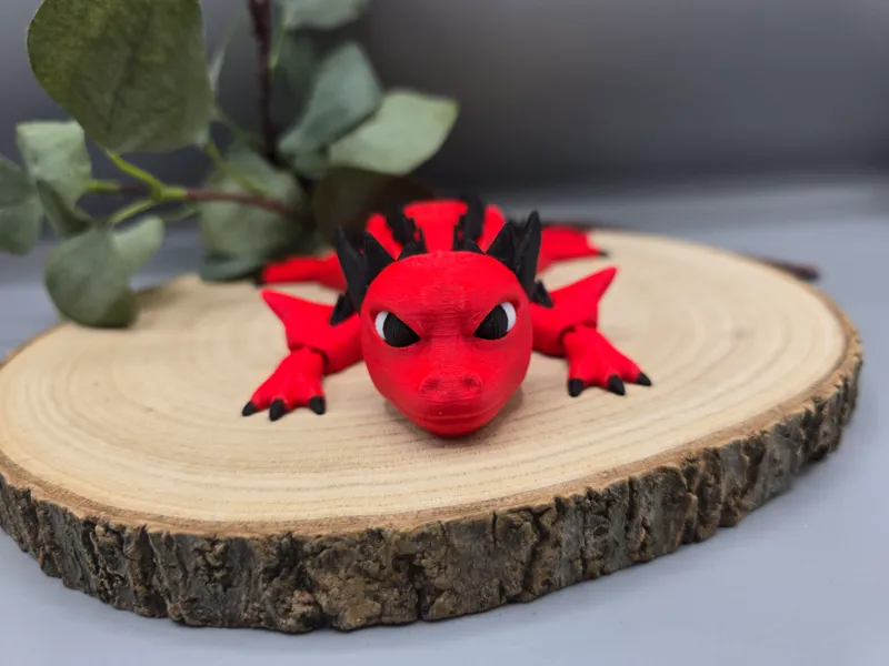 schlecht gelaunter Drache