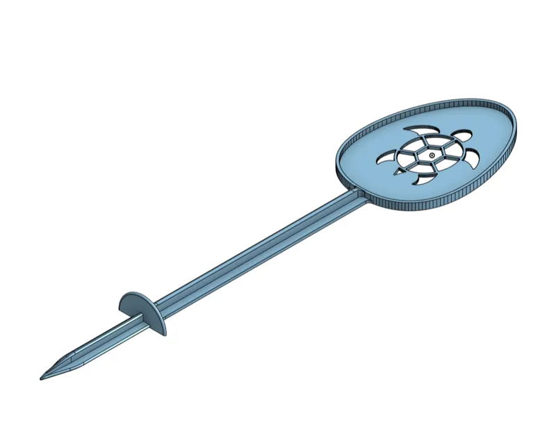 Turtle Egg Flag for Wildlife Marking