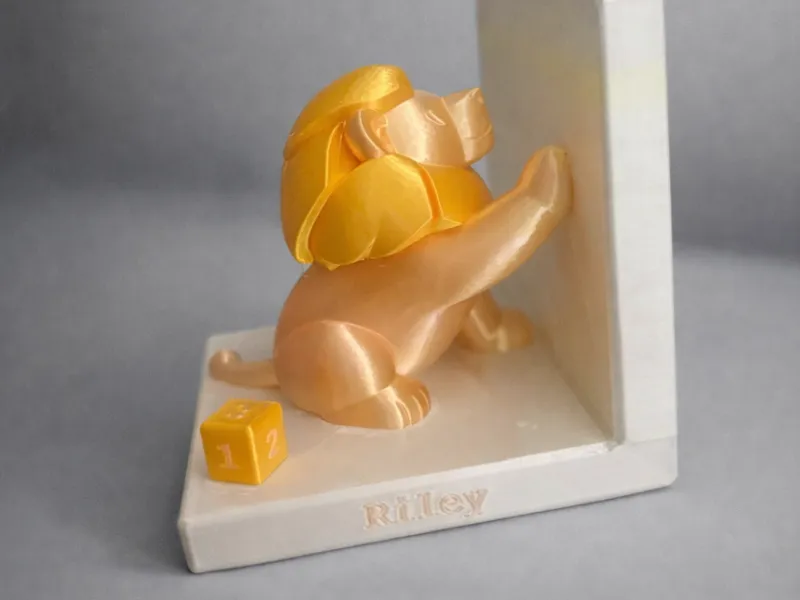 Customizable Text - Lion Nursery Bookend