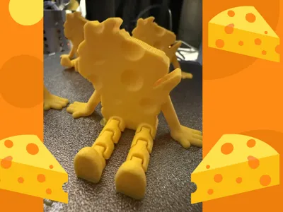 Articulated Cheesy Wisconsin Buddy