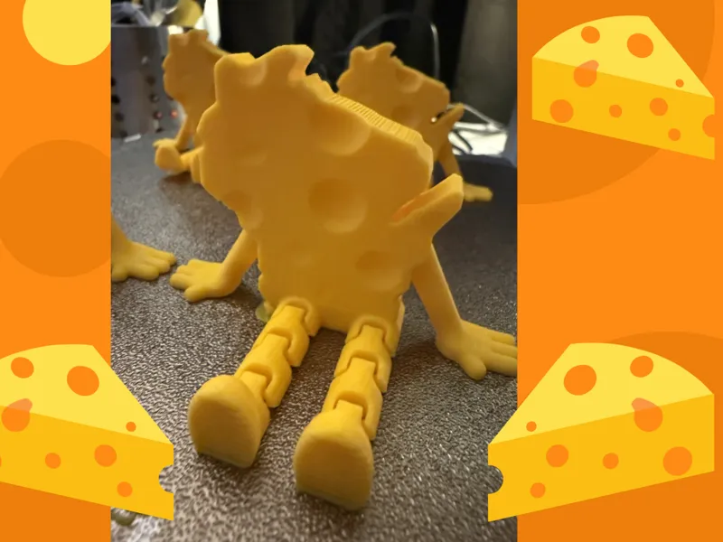 Articulated Cheesy Wisconsin Buddy