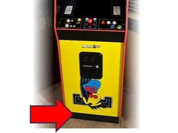 Arcade1Up Pac-Man XL Cabinet 4-inch Riser Box