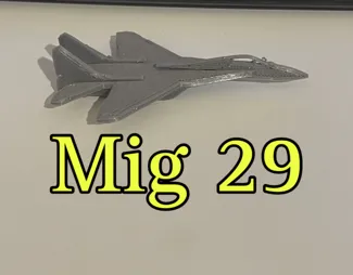 MIG 29 CARD