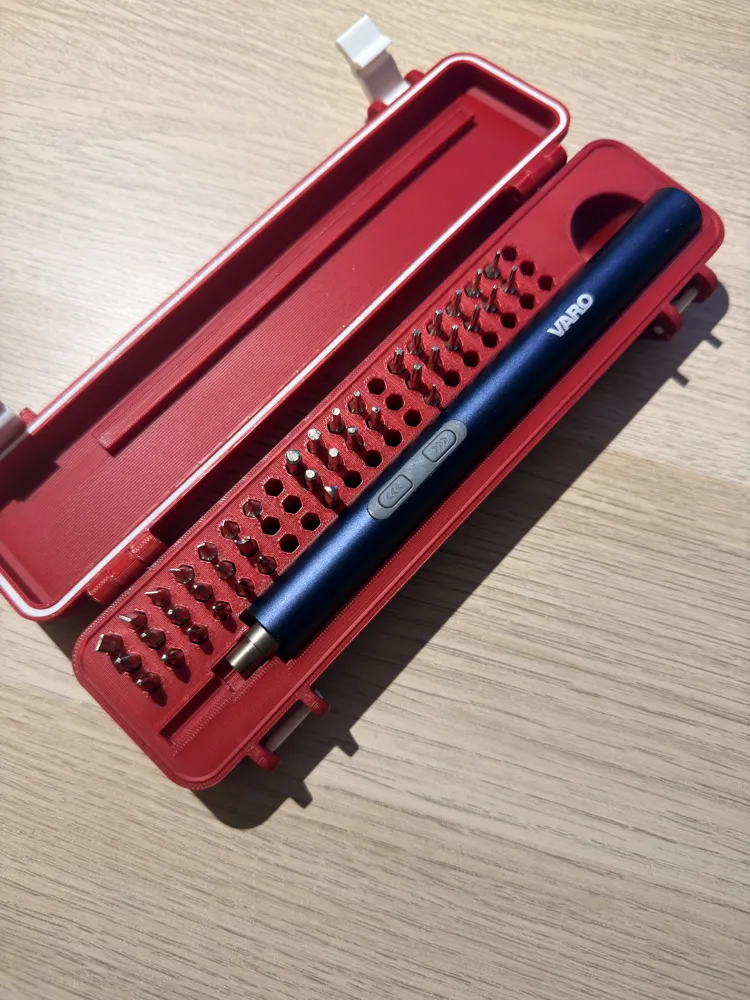 Electric Screwdriver Box Box for electric screwdrivers (with pins) - Free 3D Print Model ...