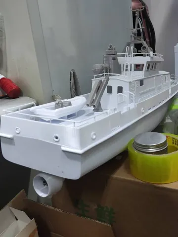 Modelo para impresión 3D: RC水文船模型 — vista de referencia 2