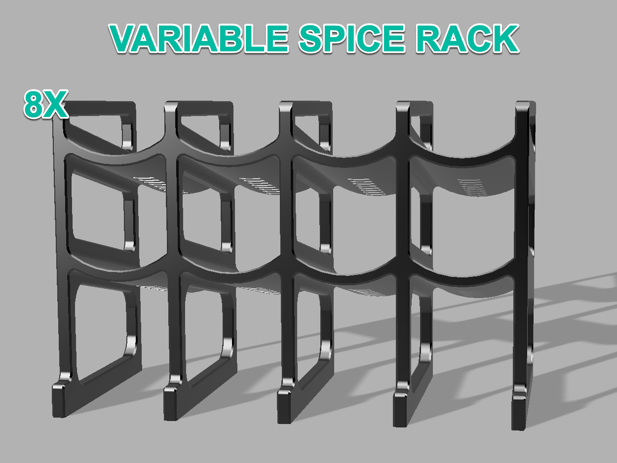Spice Rack 8x