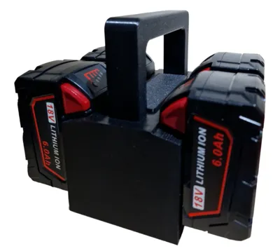 Milwaukee M18 Battery Carrier Caddy