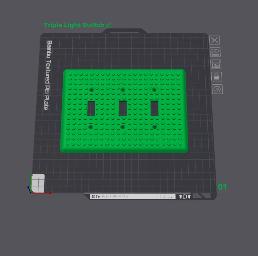 BEST brick style light switch faceplate covers - Free 3D Print Model ...