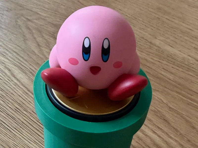 Mario Warp Pipe Amiibo Pedestal [Parametric]