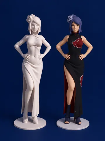 Modelo para impresión 3D: Konan — vista de referencia 2