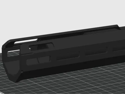 M870 mlok system Competition Style Handguard