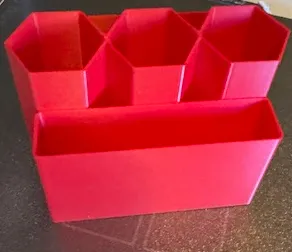 Compact desk organizer
