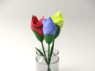 Blossom Napkin Holder 
