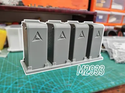 【Parts Storage】Vertical Push-Pull Screw Organizer, suitable for small parts and nuts and bolts storage U2933
