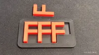 Puzzle en F, avec couvercle — photo 4